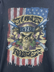 Vintage Guns N Roses Skull Black Tee