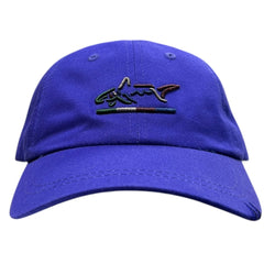 Vintage Greg Norman Shark Golf Purple Strapback Hat