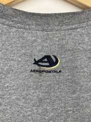 Vintage Aeropostale Pittsburgh Panthers Athletics University Embroidered Grey Crewneck