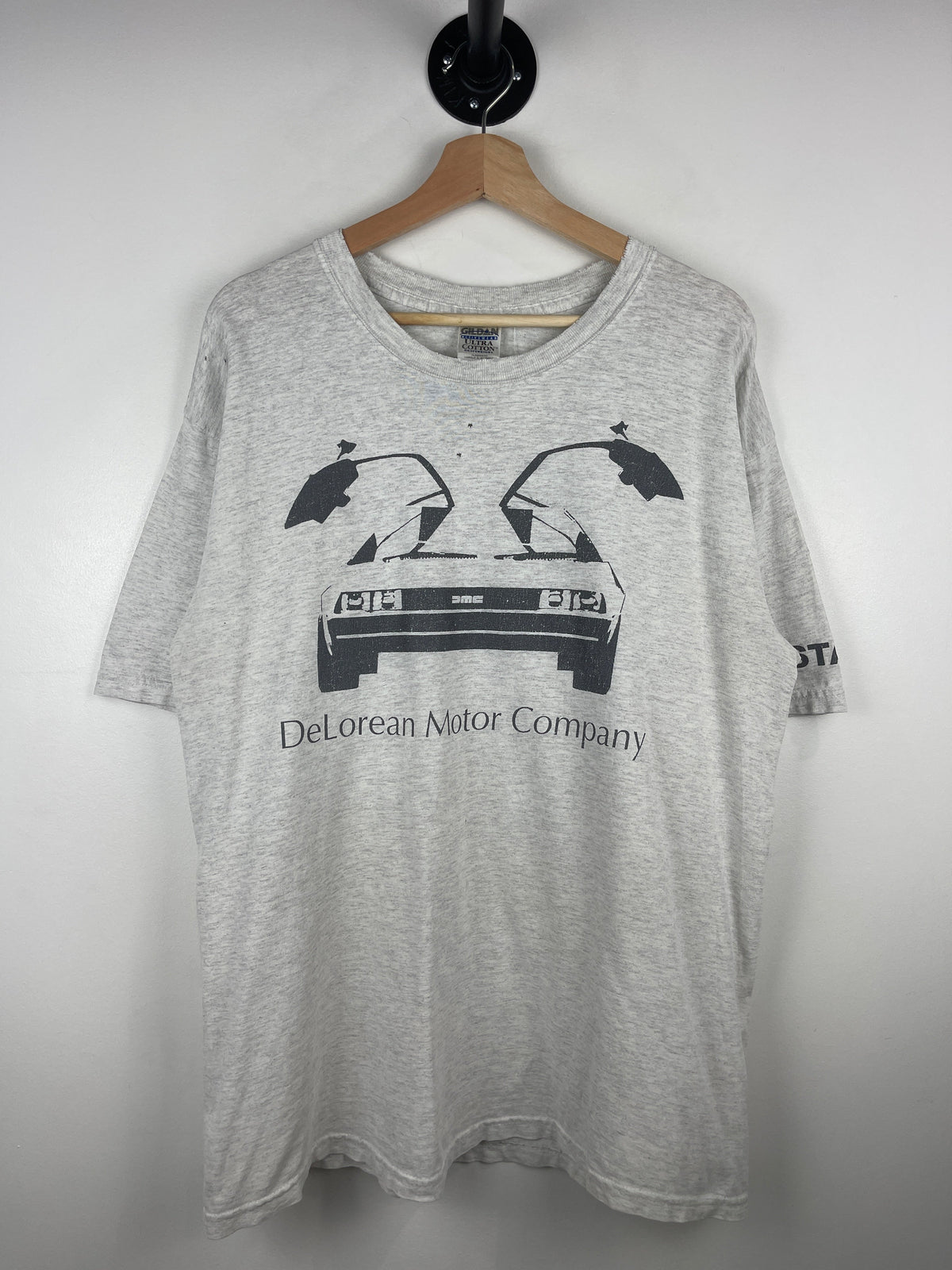 Vintage DeLorean Motor Company Staff Grey Tee