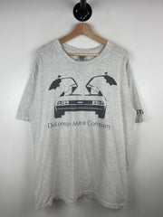 Vintage DeLorean Motor Company Staff Grey Tee
