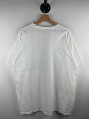 Vintage Alaska Last Frontier Skyline White Tee