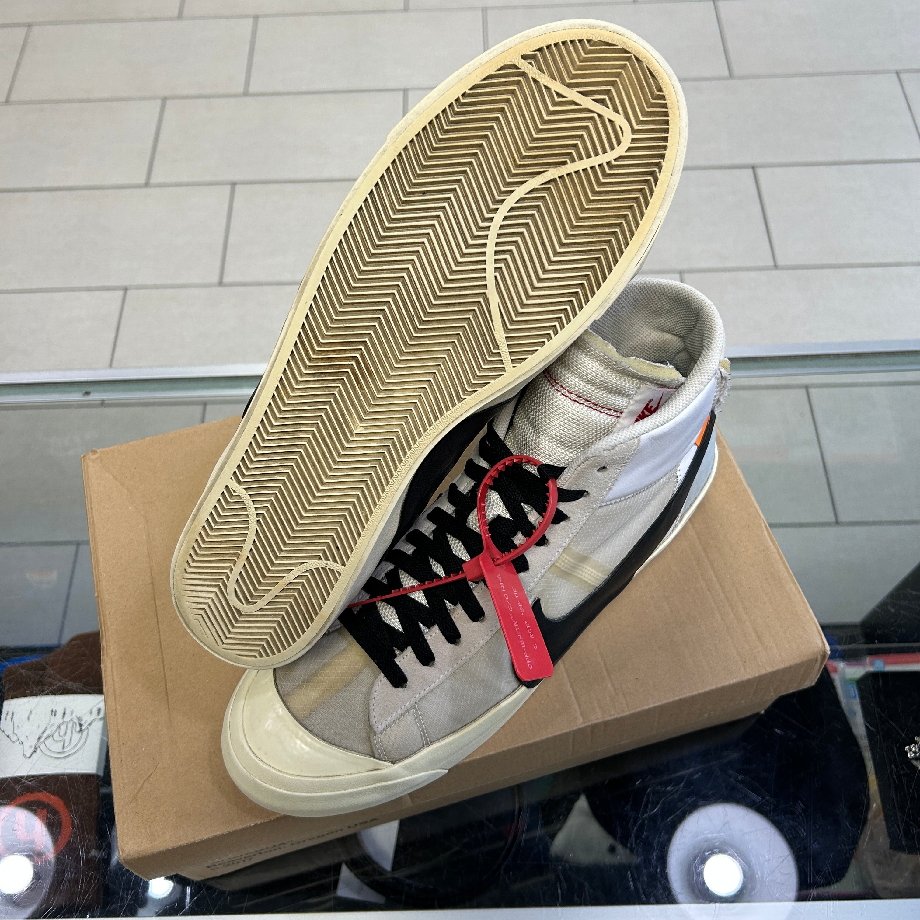 Nike X Off White Blazer Mid The Ten 2017