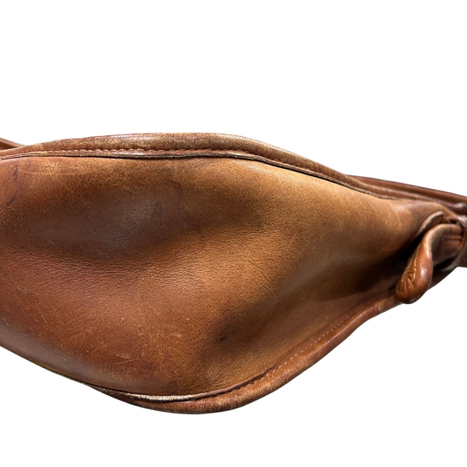 Vintage 90s Coach British Tan Classic Hobo Bag