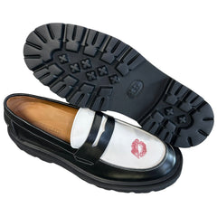 Penny Plate Kiss High Loafers