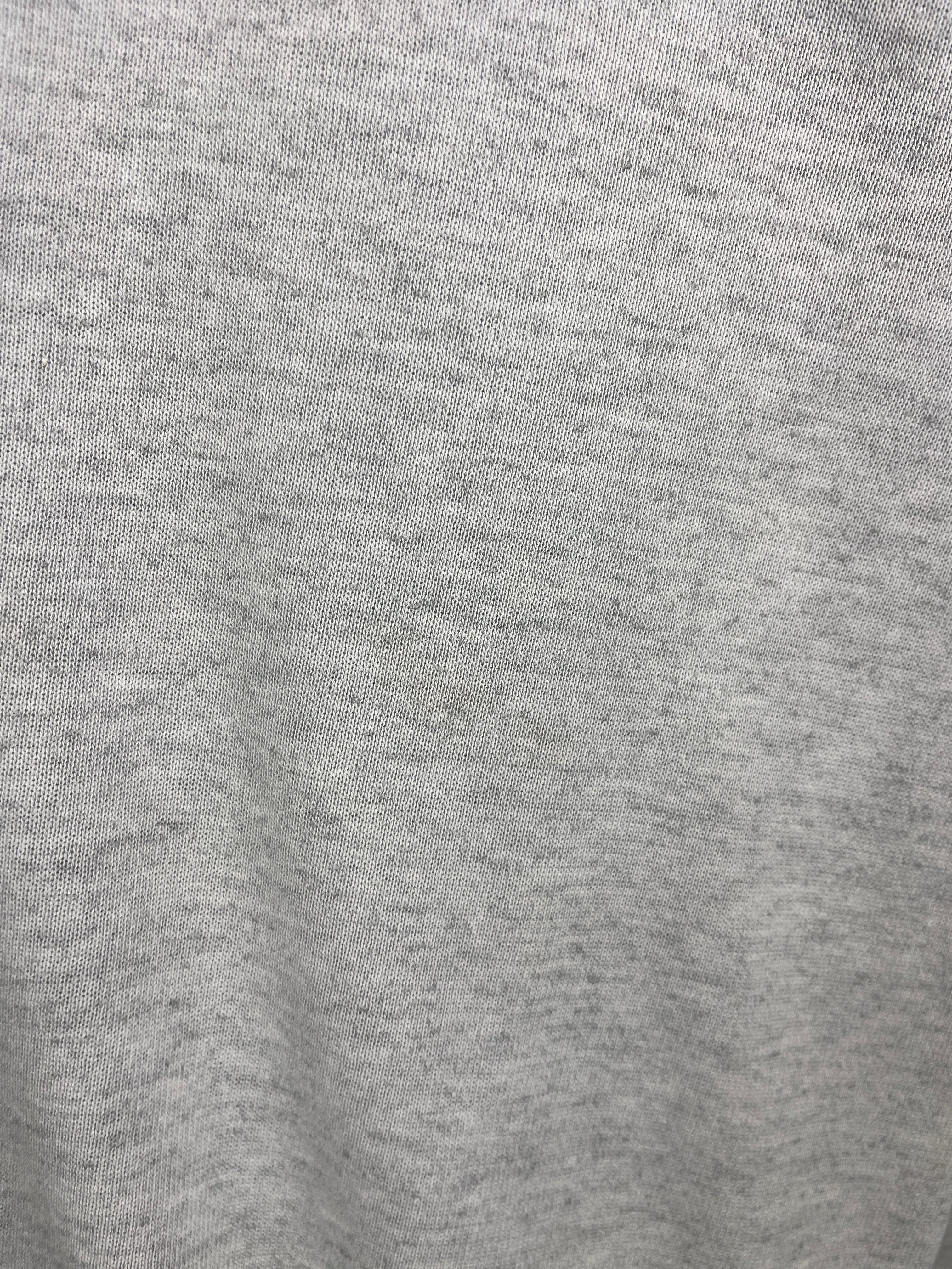 Vintage 90s US Navy Spellout Grey Crewneck