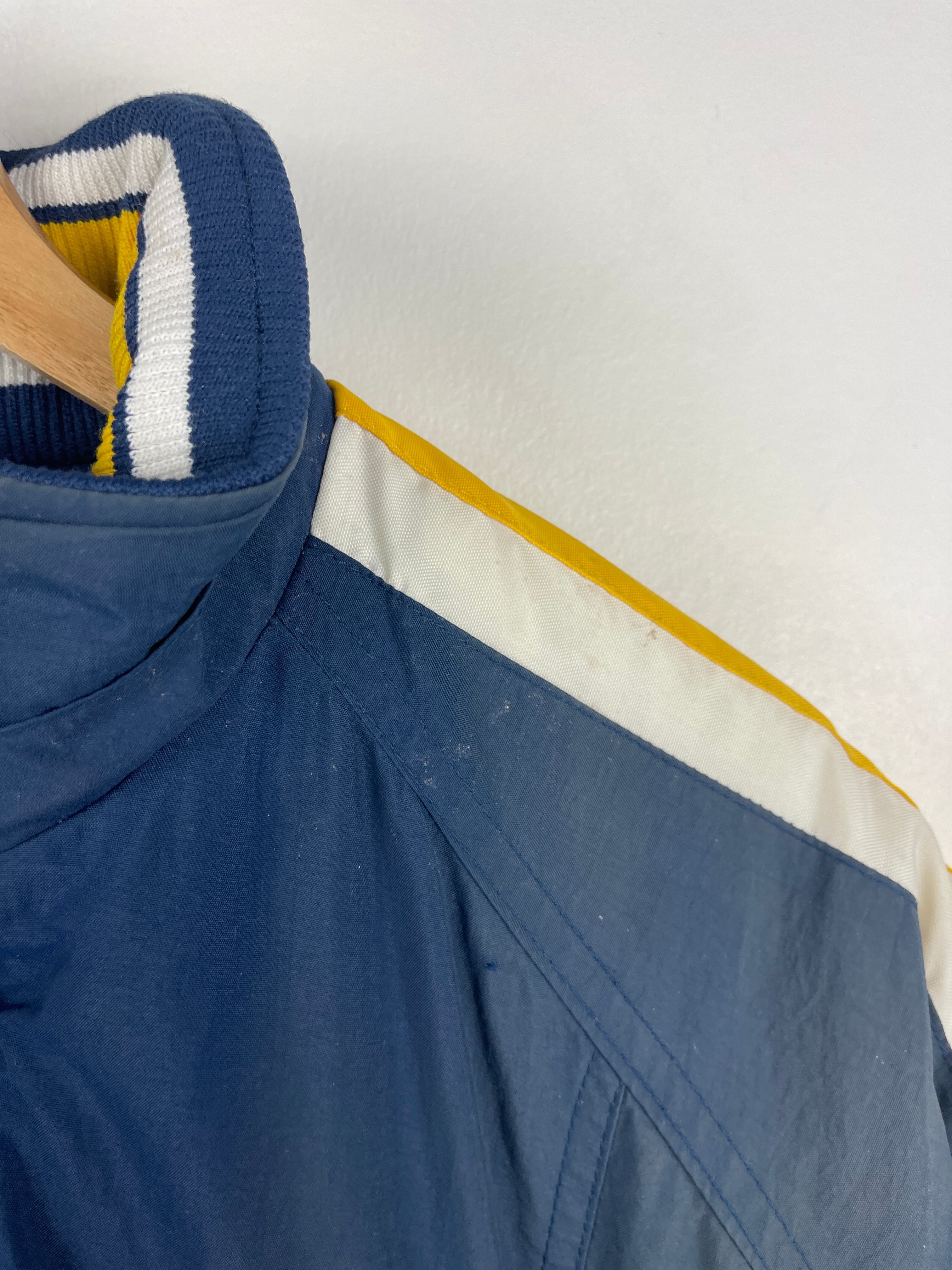 Vintage 90s Starter US Navy Rams Navy & Yellow Insulated Jacket
