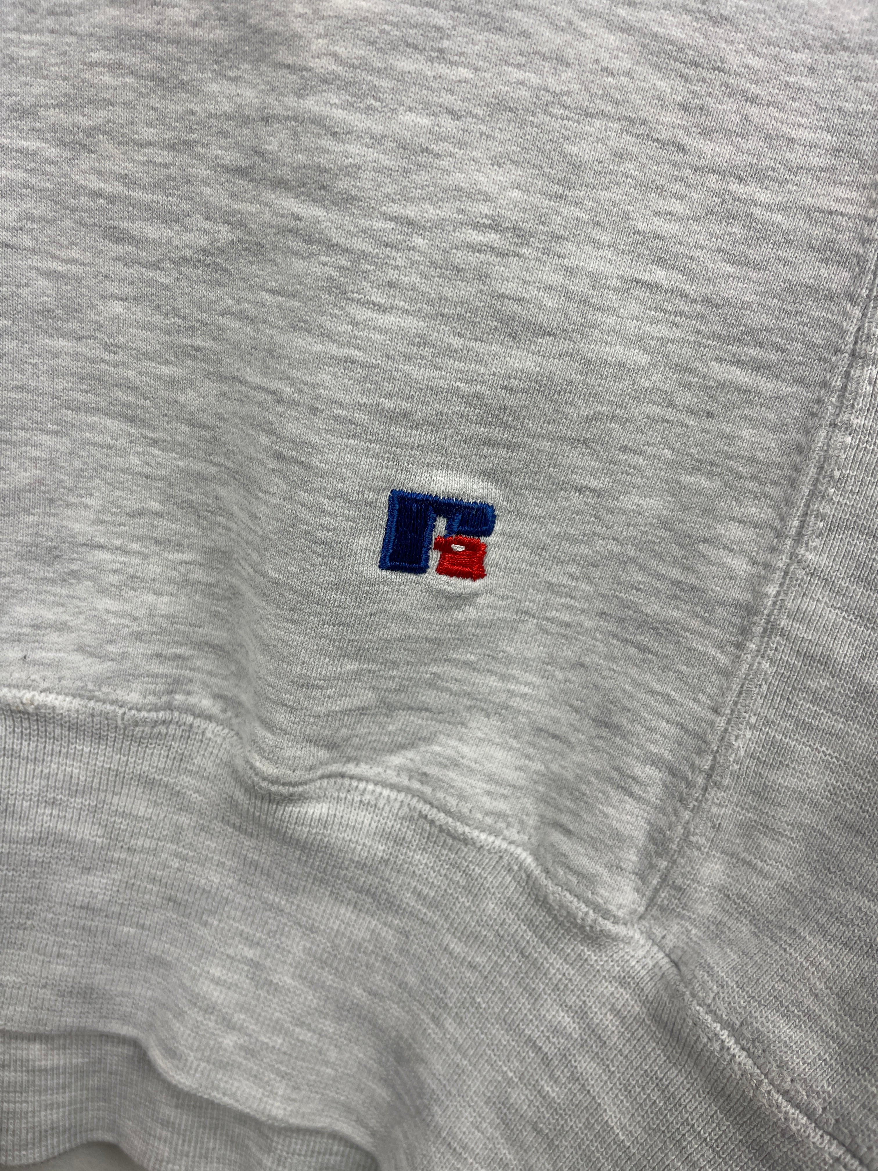 Vintage 90s Russell Athletic Saint Francis College Grey Crewneck