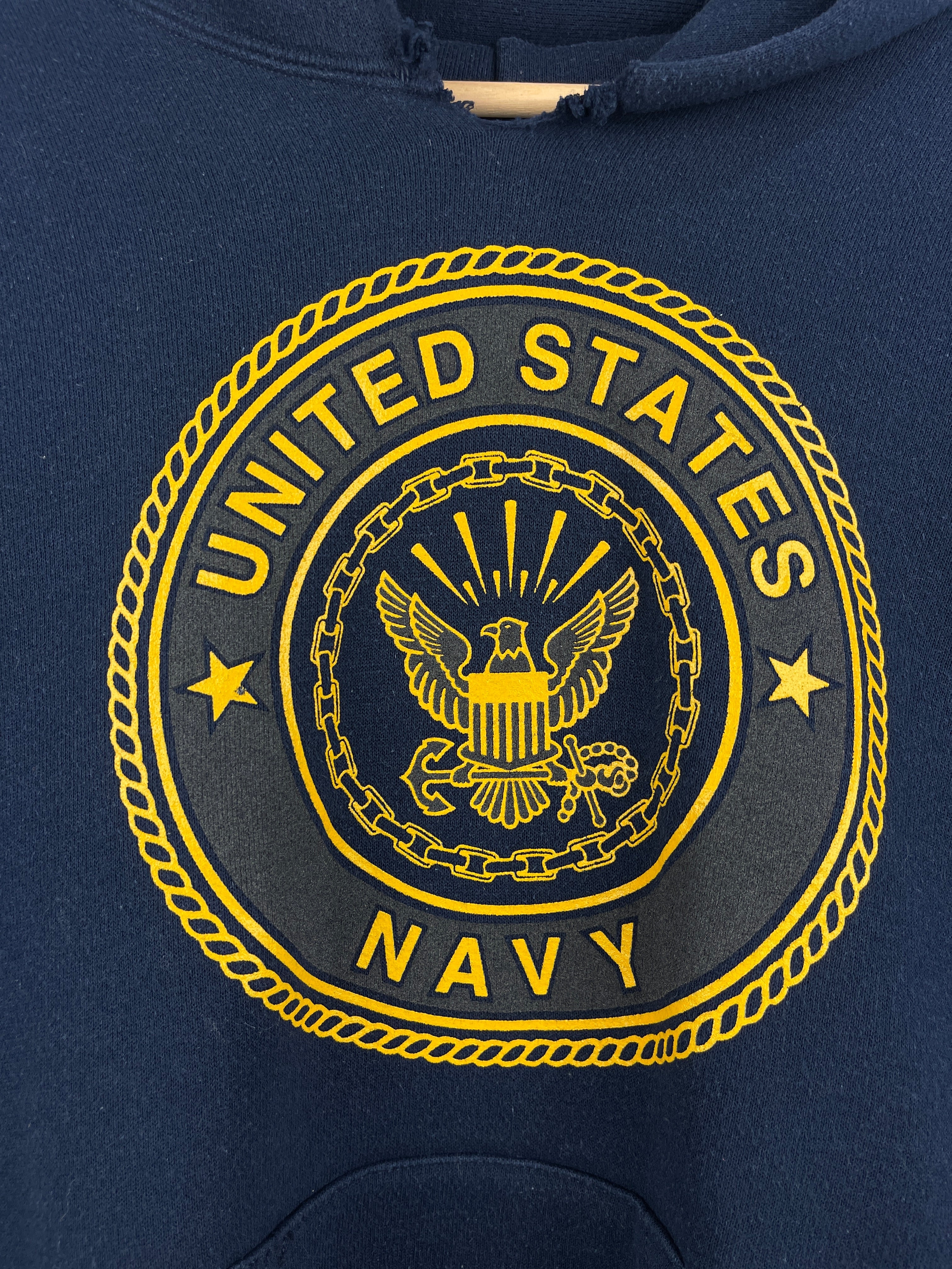 Vintage 90s United States Navy Navy Hoodie