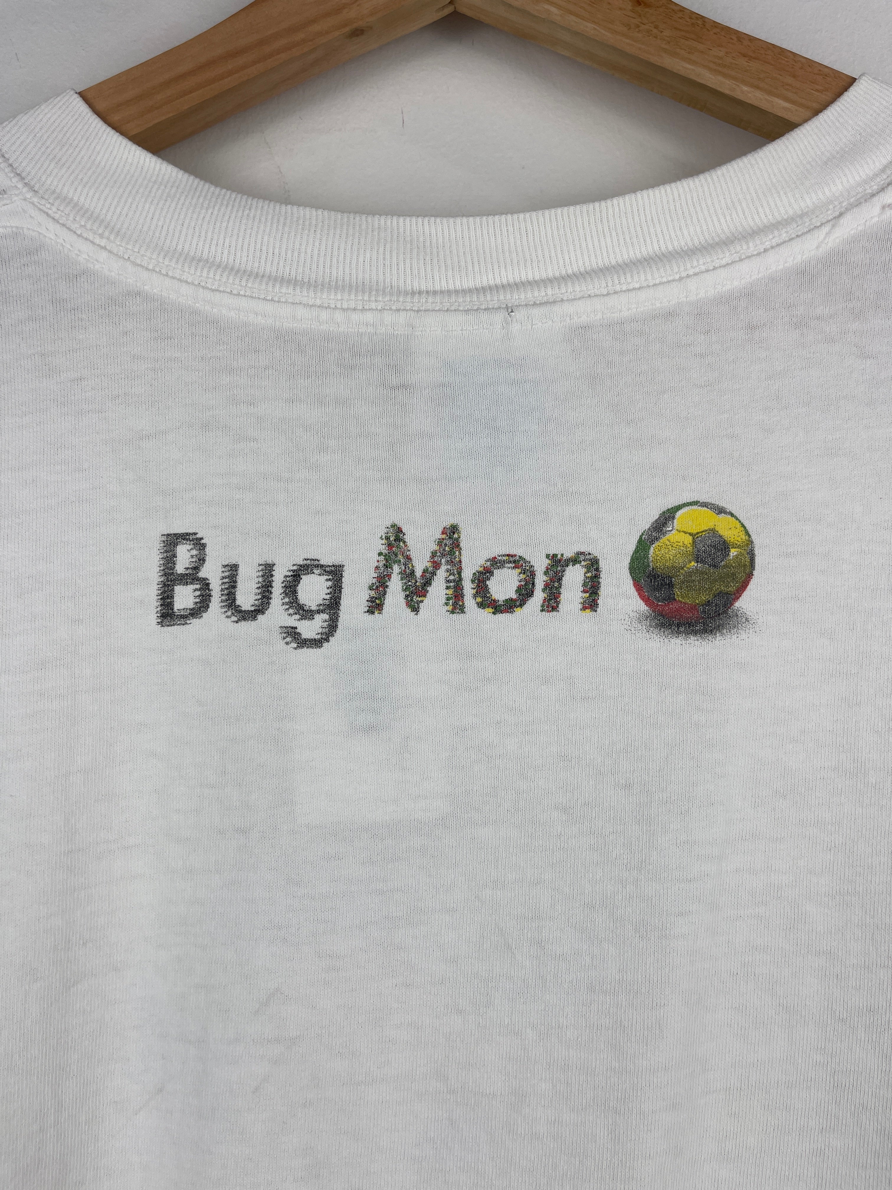 Vintage 90s Volkswagen Beatle Bug Mon Jamaica White Tee
