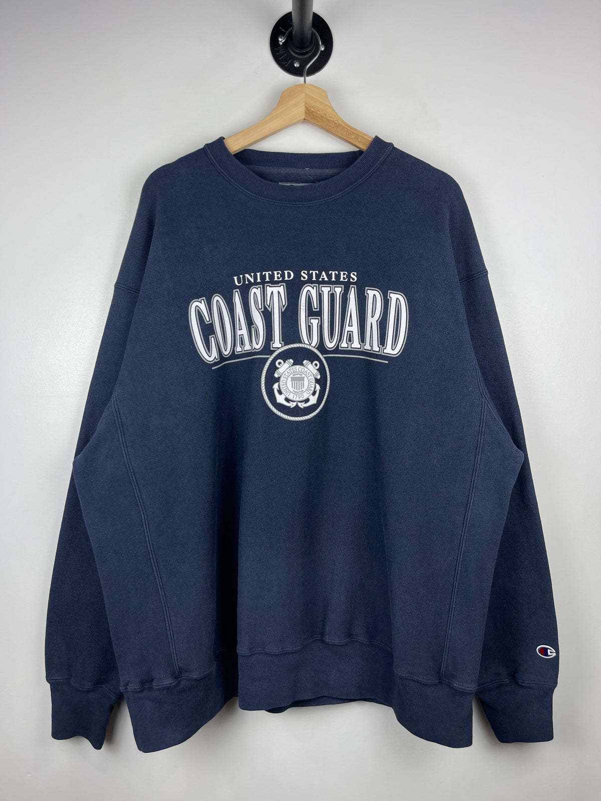 Vintage Champion United States Coast Guard Navy Crewneck