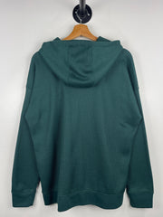 Vintage LL Bean Waffle Thermal Green Zip Up Hoodie
