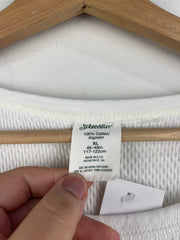Vintage 90s St Johns Bay White Thermal Long Sleeve