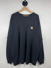 Vintage Carhartt Black Pocket Long Sleeve