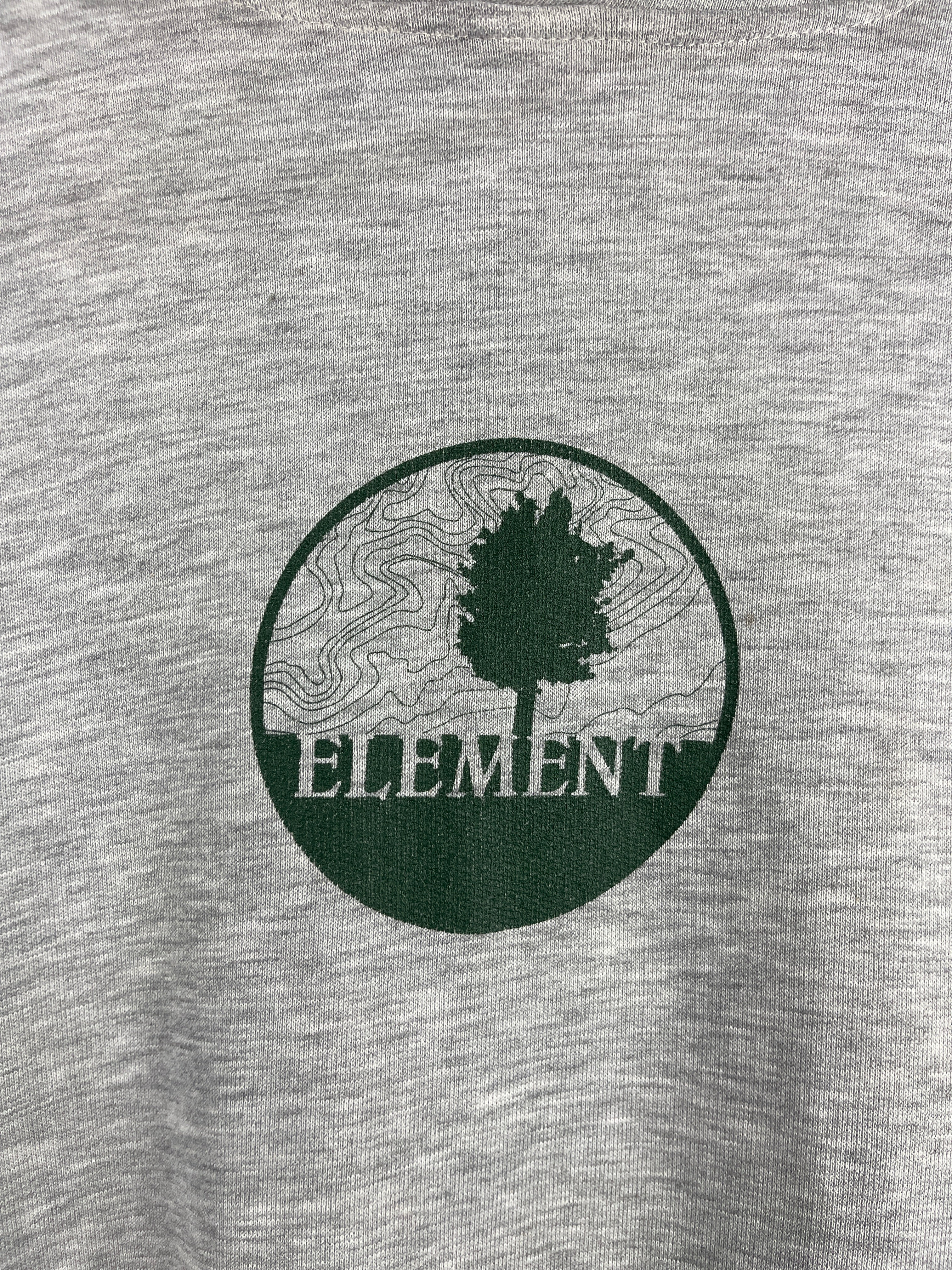 Vintage Element Skateboards Tree Grey Hoodie