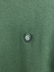 Vintage Chaps Ralph Lauren Green Knit Sweater