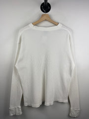 Vintage 90s Sun Wear White Thermal Long Sleeve