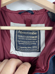 Vintage Abercrombie & Fitch Navy Pullover Anorak Jacket