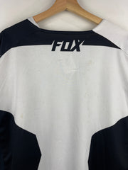 Vintage Fox 180 Motocross Black & White Long Sleeve Jersey
