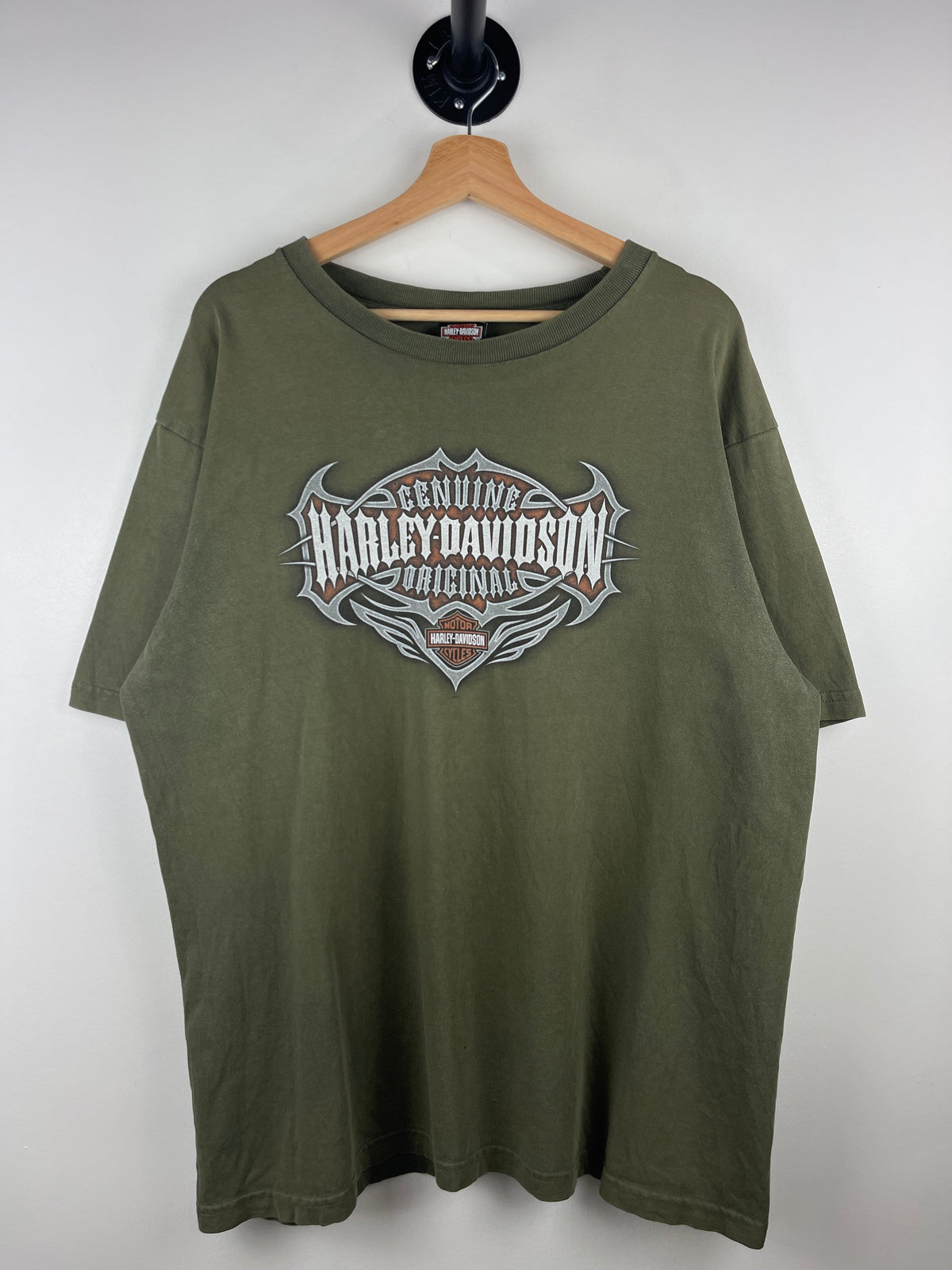 Vintage Harley Davidson England Green Tee