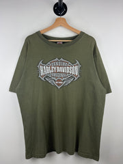 Vintage Harley Davidson England Green Tee