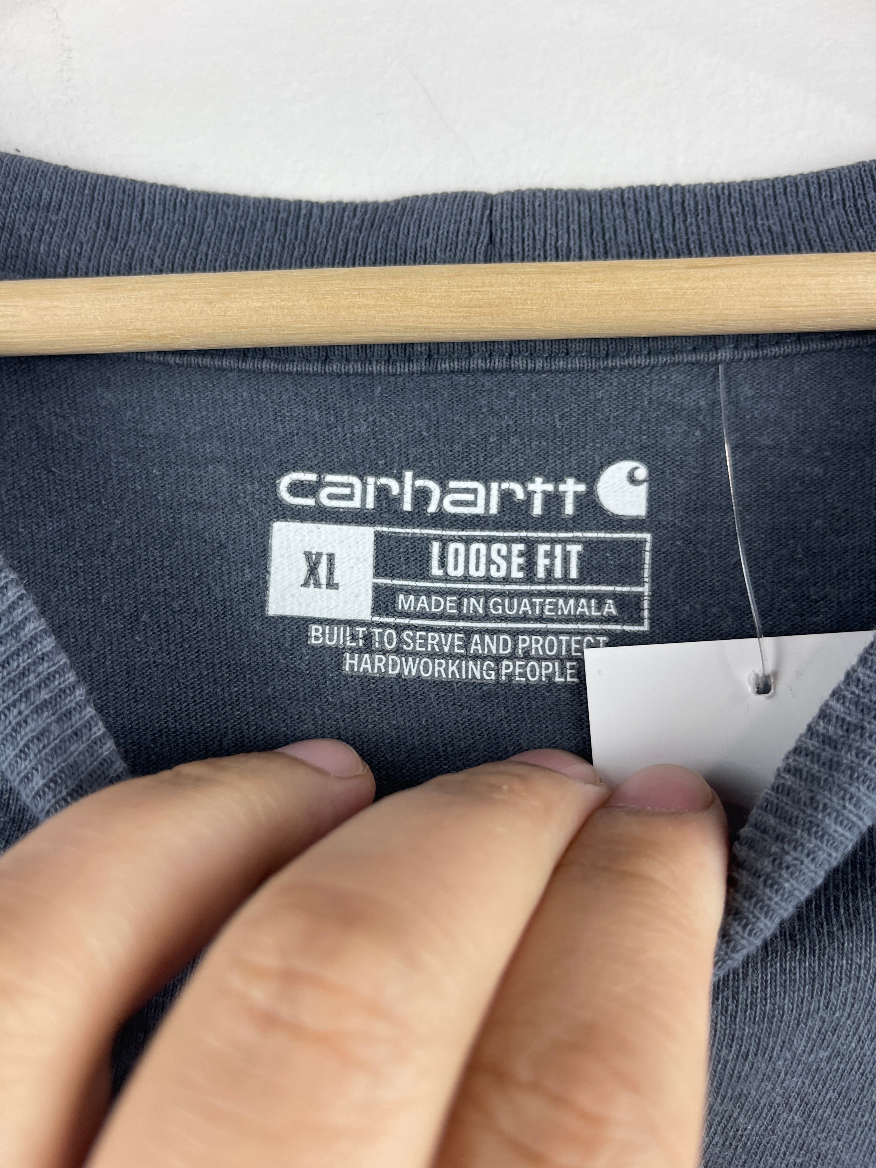 Vintage Carhartt Grey Pocket Tee