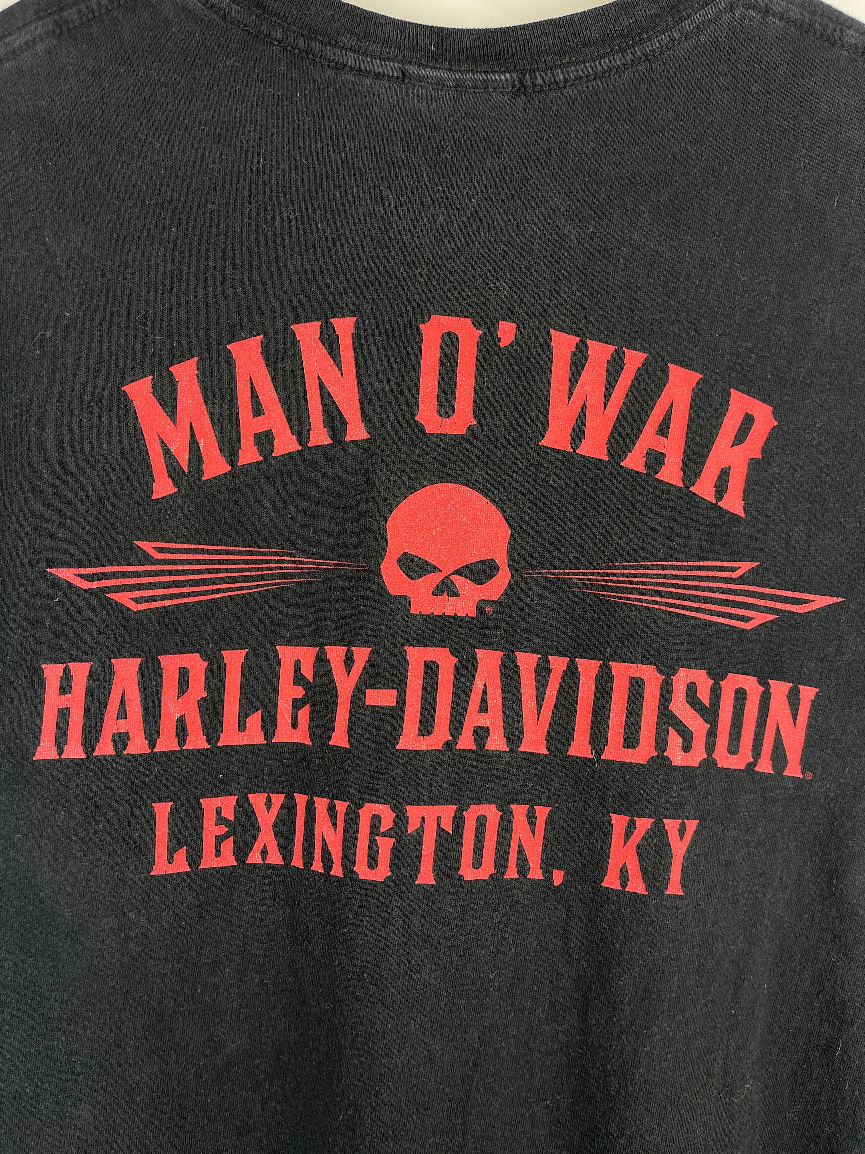 Vintage Harley Davidson Jester Kentucky Black Tee