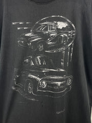 Vintage Ford F-100 Truck Faded Black Tee