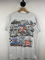 Vintage 90s Sammy 25 Years Racing Grey Tee