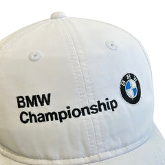 Vintage Adidas Golf BMW Championship White Strapback Hat