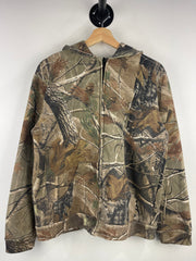 Vintage Guide Series Real Tree Camo Zip Up Hoodie
