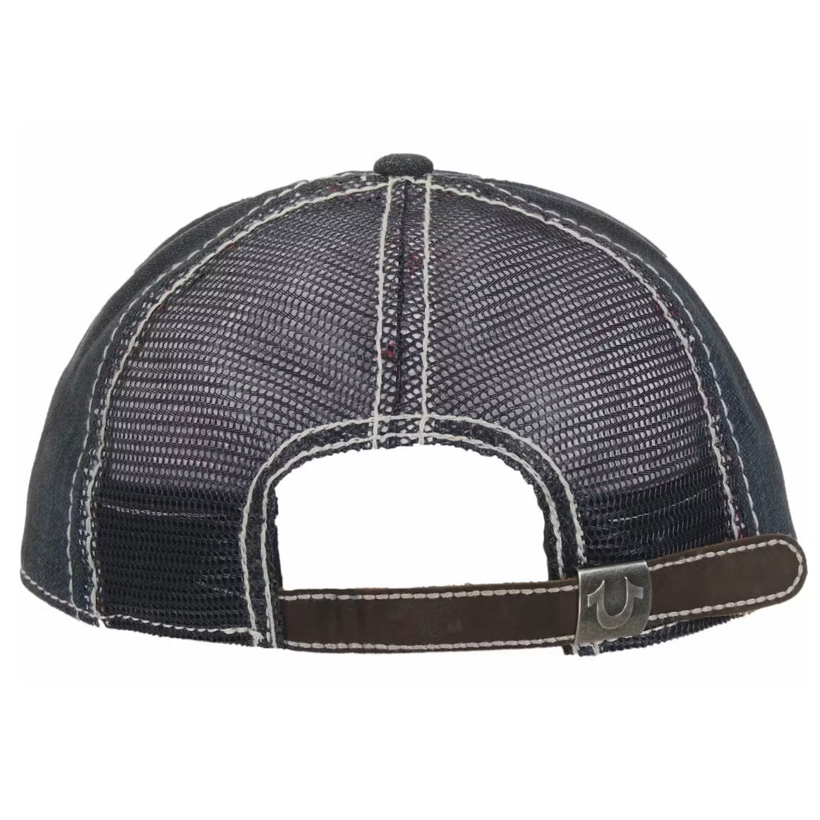 Supreme X True Religion FW25 Mesh Back 6-Panel Dirty Indigo Hat