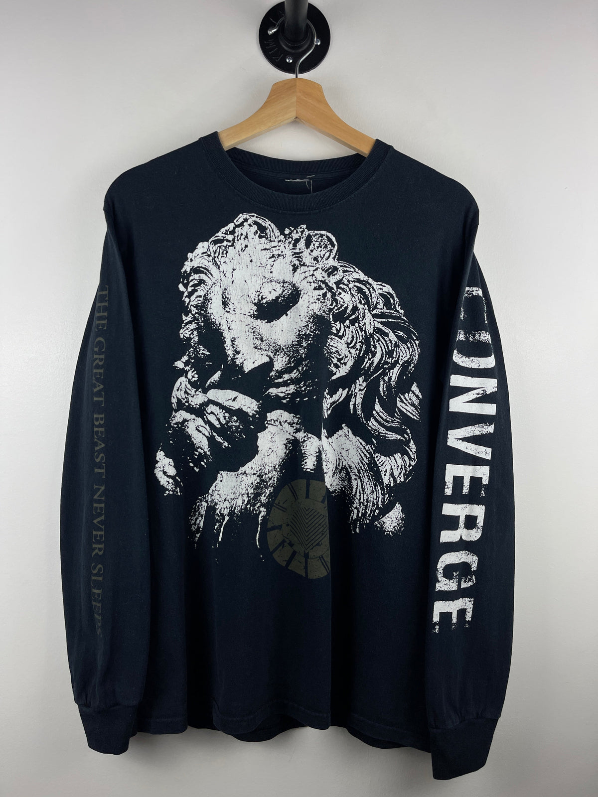 Vintage Converge The Great Beast Never Sleeps Black Long Sleeve