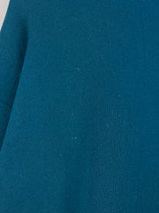 Vintage 90s Tultex Blank Teal Crewneck