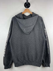 Vintage Fox Racing Faded Grey Hoodie