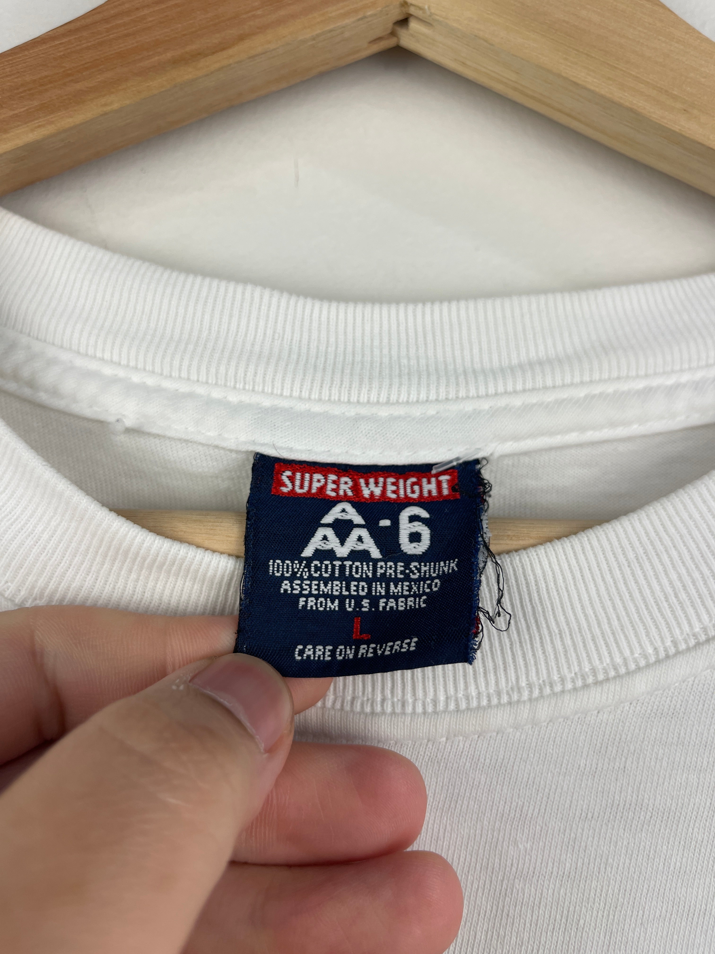Vintage 90s Toronto Train TTC White Tee