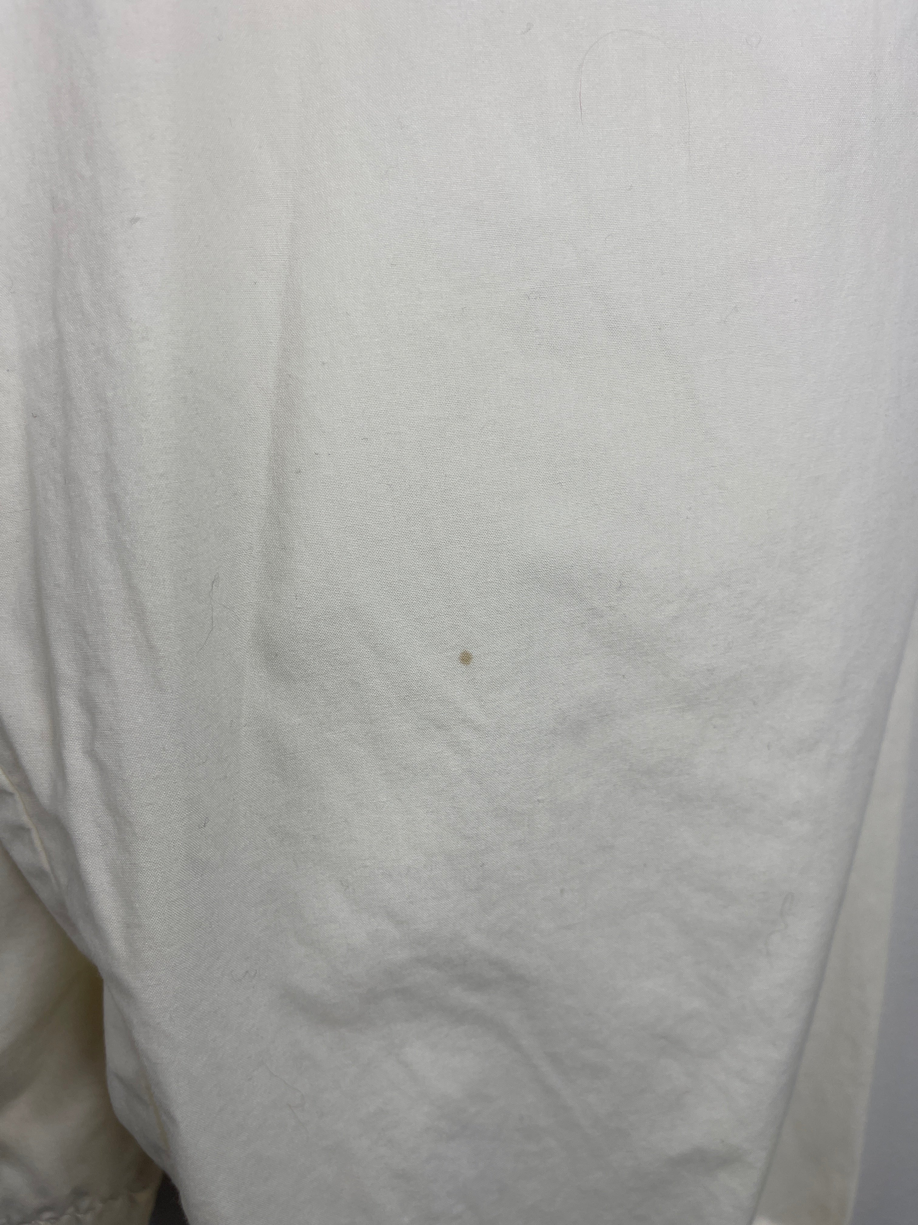 Vintage 90s Tommy Hilfiger Golf White Harrington Jacket