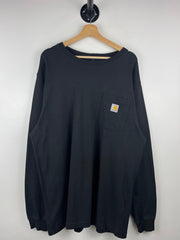 Vintage Carhartt Black Pocket Long Sleeve