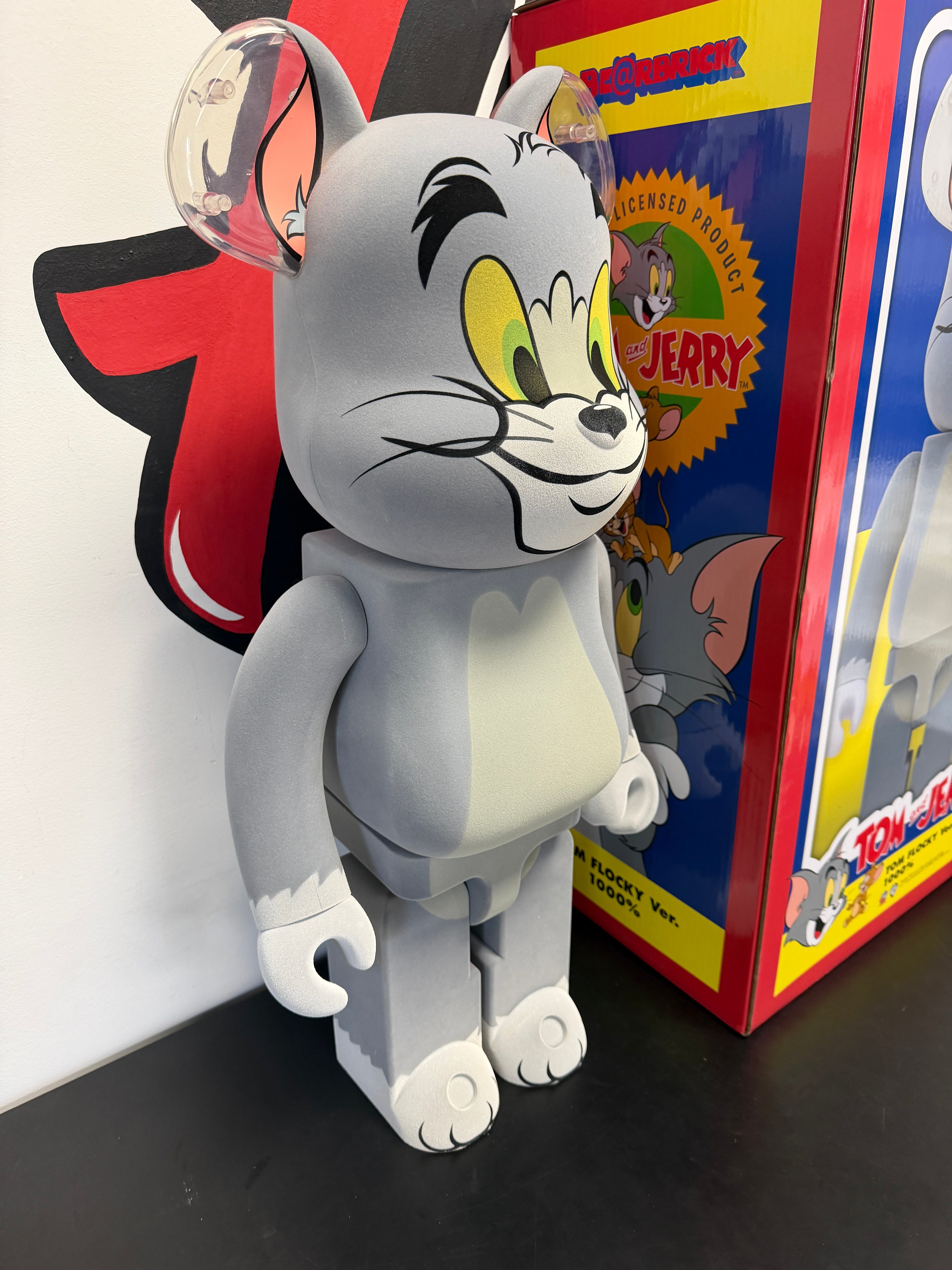 Bearbrick Tom And Jerry: Tom Flocky 1000%