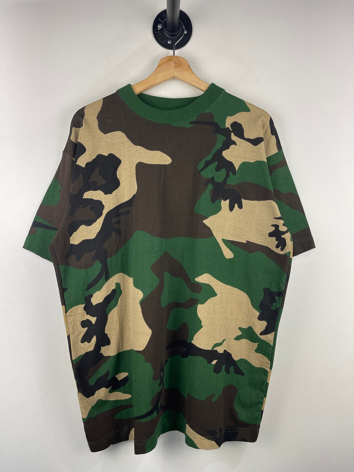 Vintage 90s Woodland Camo Tee