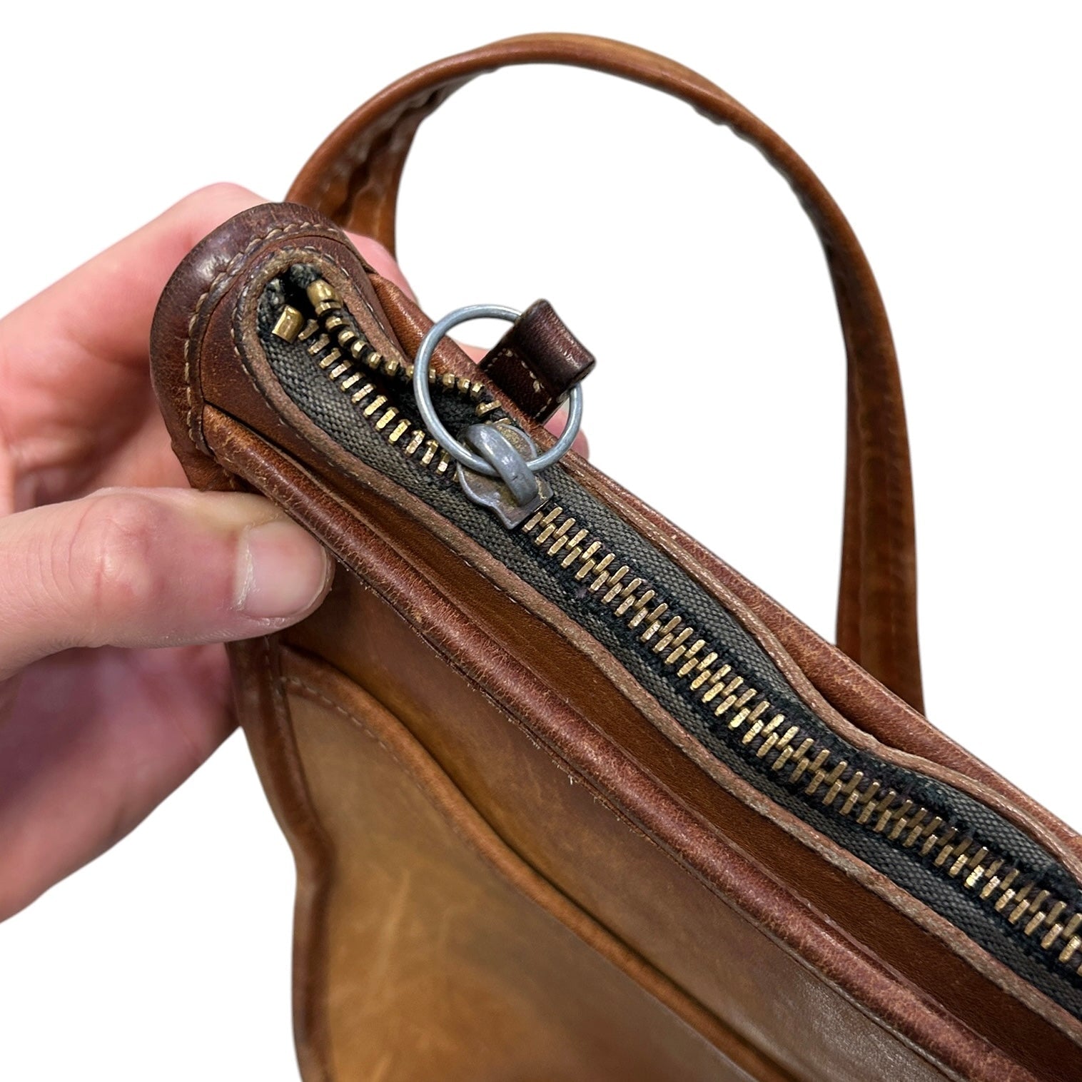 Vintage 90s Coach British Tan Classic Hobo Bag