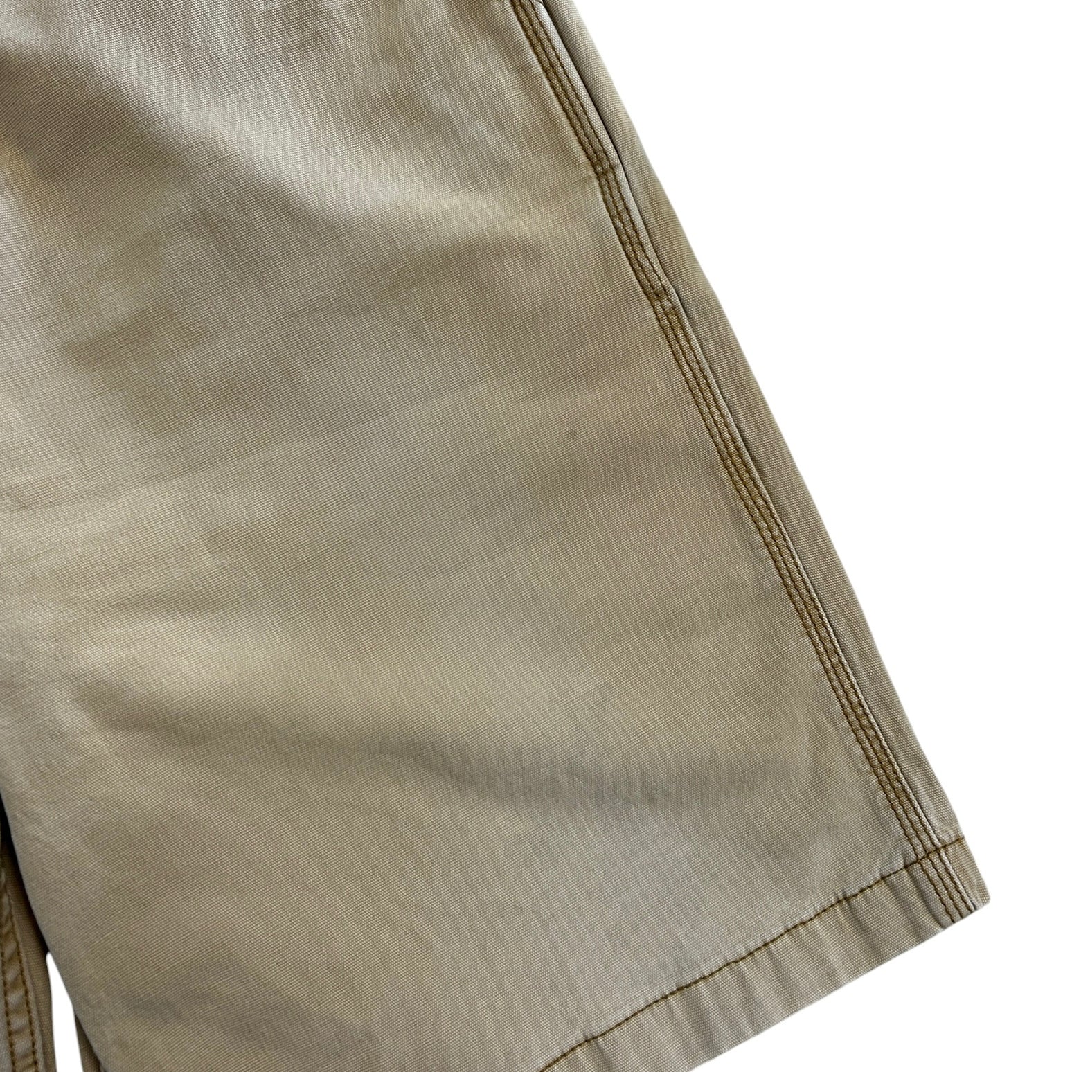 Vintage Carhartt Relaxed Fit Faded Light Brown Work Shorts