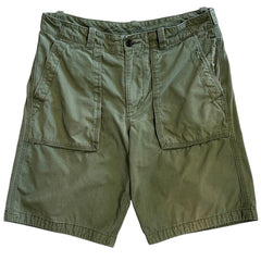 Vintage Eddie Bauer Green Military Shorts