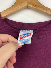 Vintage 90s Wisconsin Hartland World Class Burgundy Crewneck