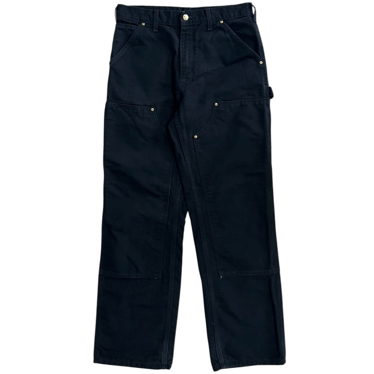 Vintage Carhartt Double Knee Black Work Pants