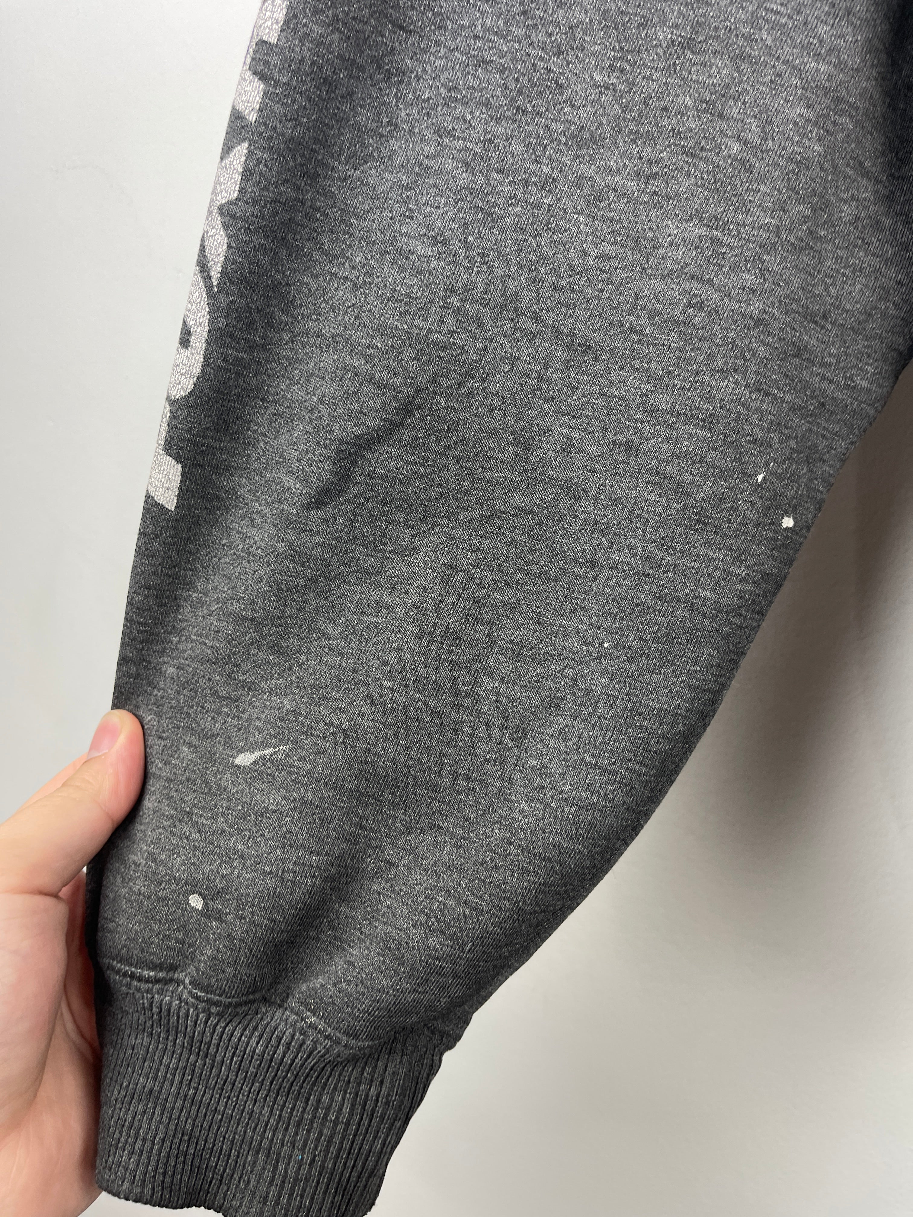 Vintage Fox Racing Faded Grey Hoodie
