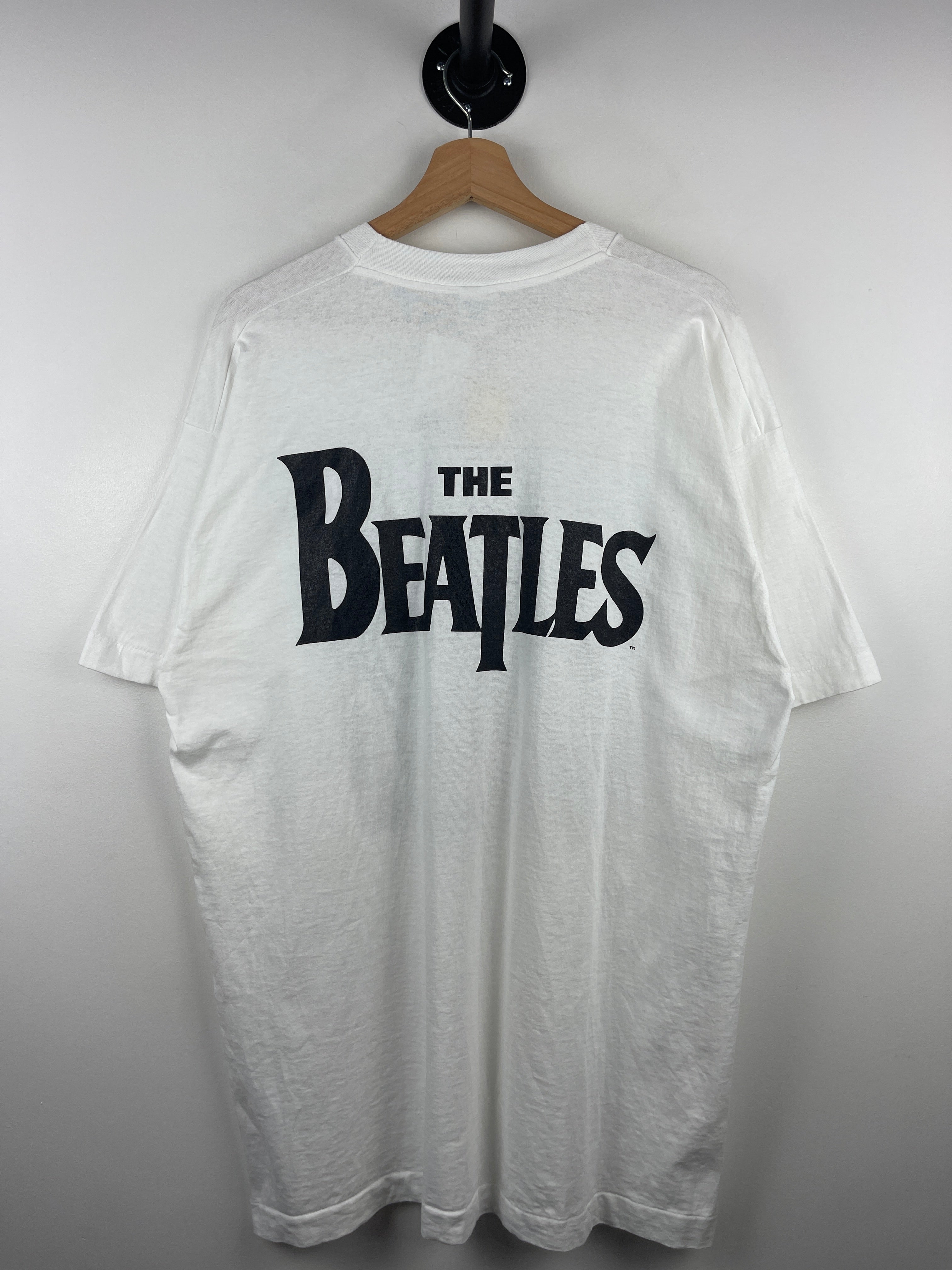 Vintage 90s The Beatles Sgt Peppers White Tee