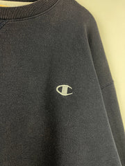 Vintage Champion Embroidered Navy Crewneck