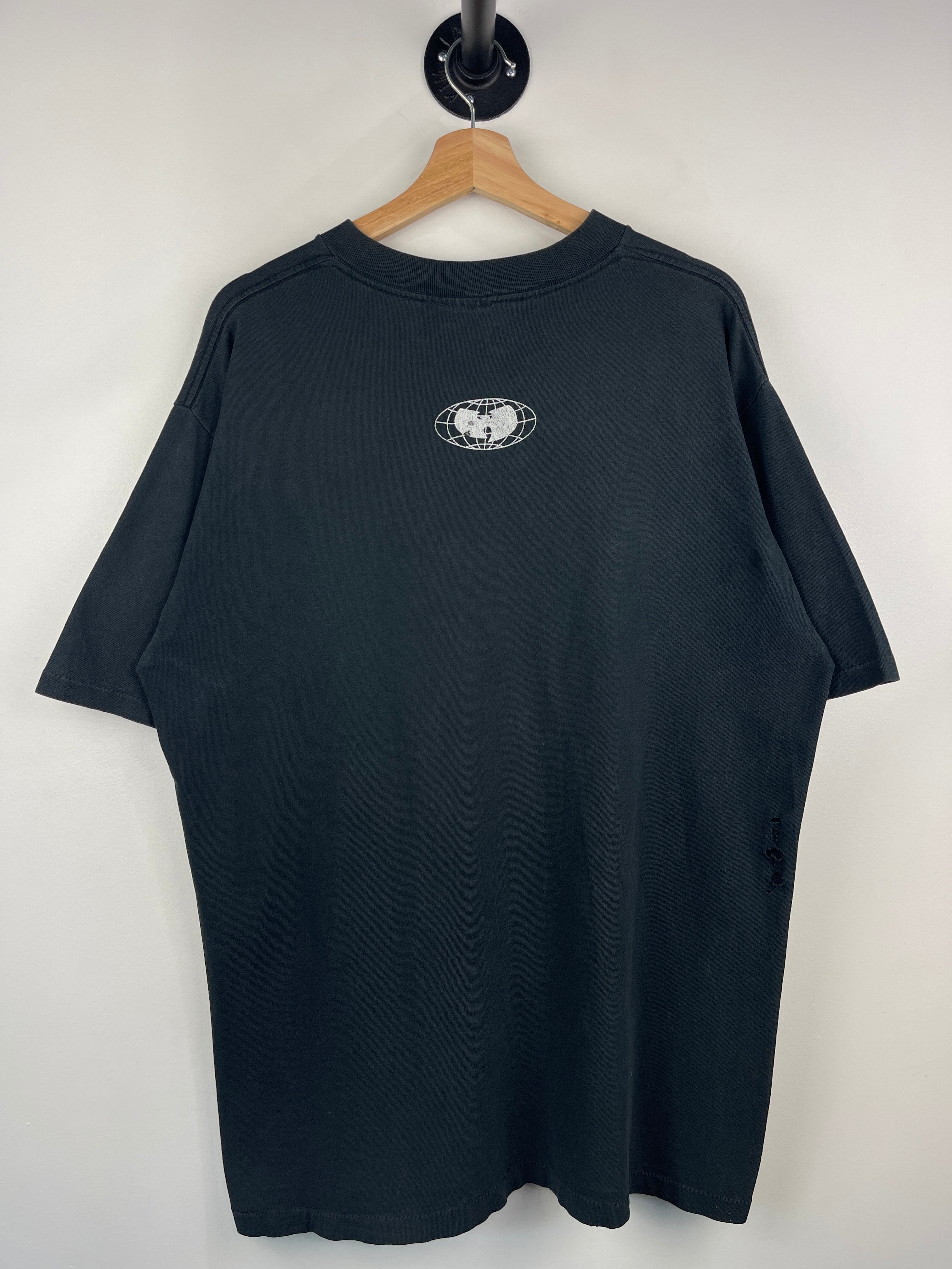 Vintage 90s Wu Tang Wu Wear New York Black Rap Tee