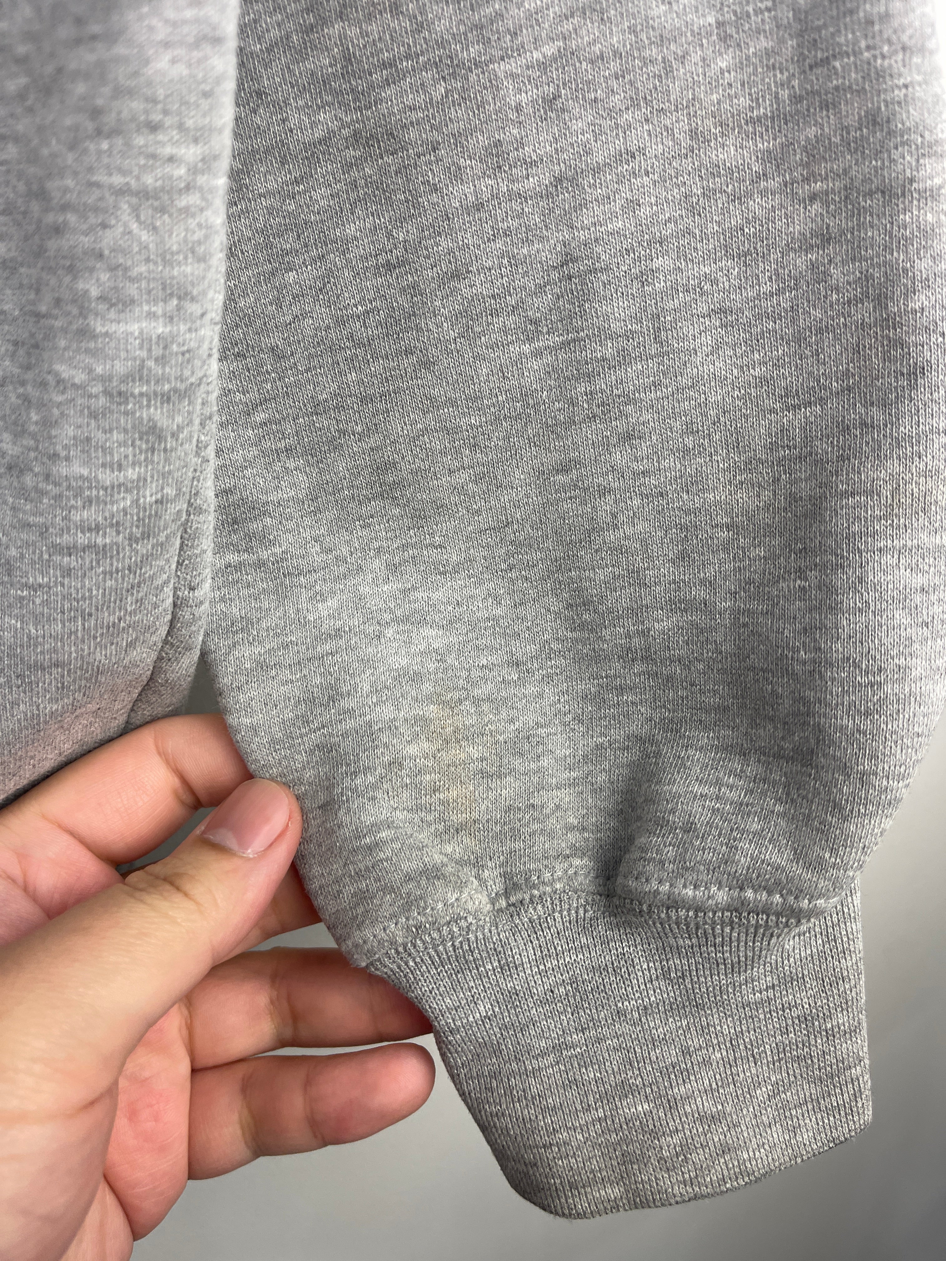 Vintage Champs North Carolina Tar Heels Embroidered Grey Crewneck